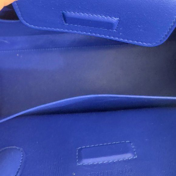 Designer Christian Dior Blue Diorever Bag In New Condition - Picture 8 of 12